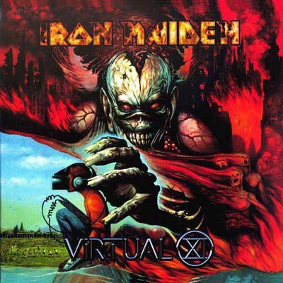 Foto de la tapa o portada del disco VIRTUAL XI de IRON MAIDEN